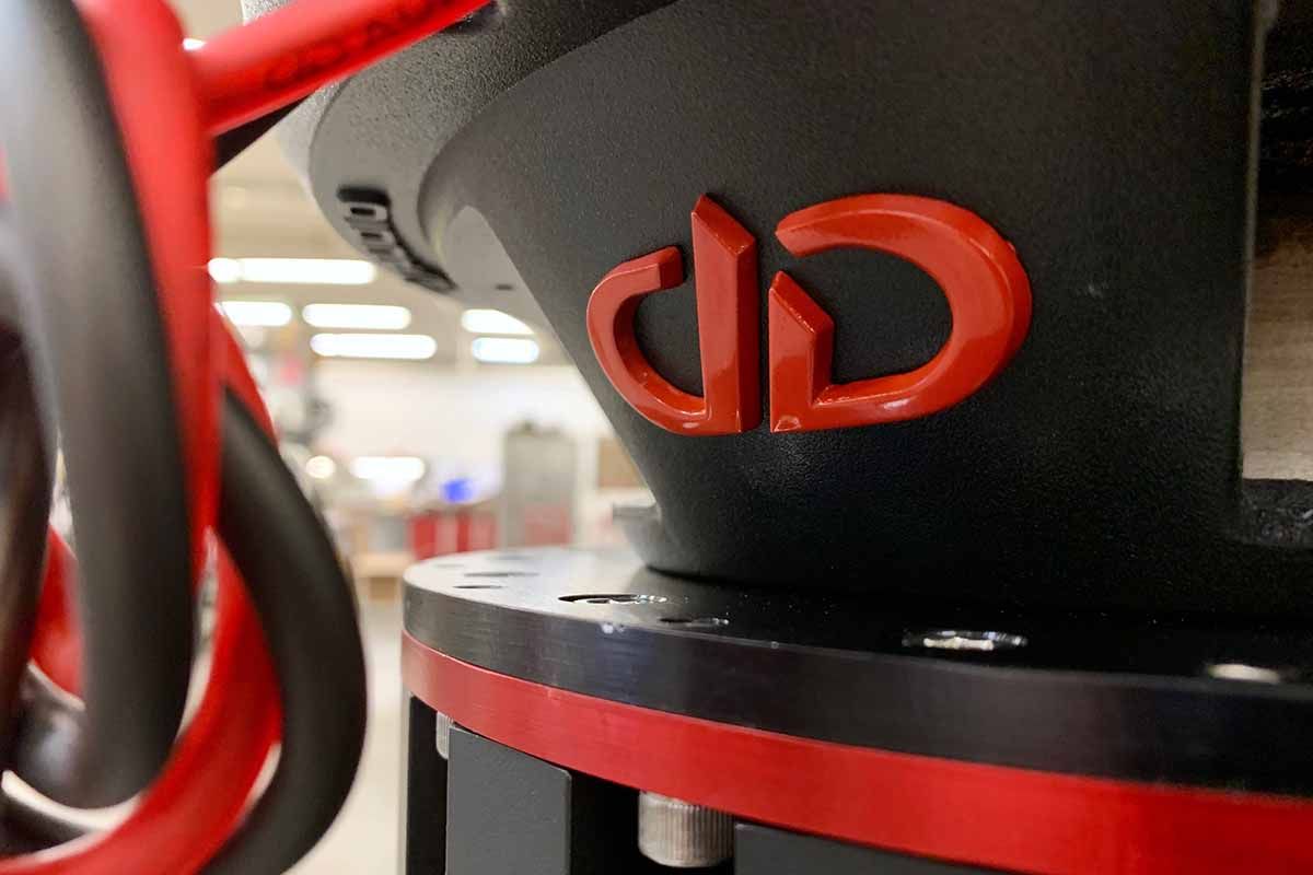 USA Made Subwoofer with Red painted DDA logo
