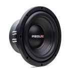 SW08 - Photo Angled Left Showing Motor, Surround, Cone, Cap and Connections