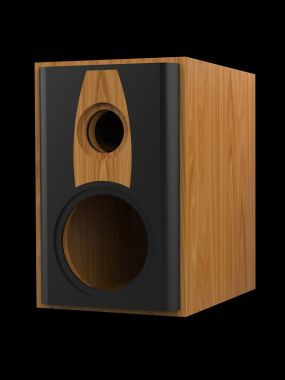 Stylized close-up of tweeter shorting ring